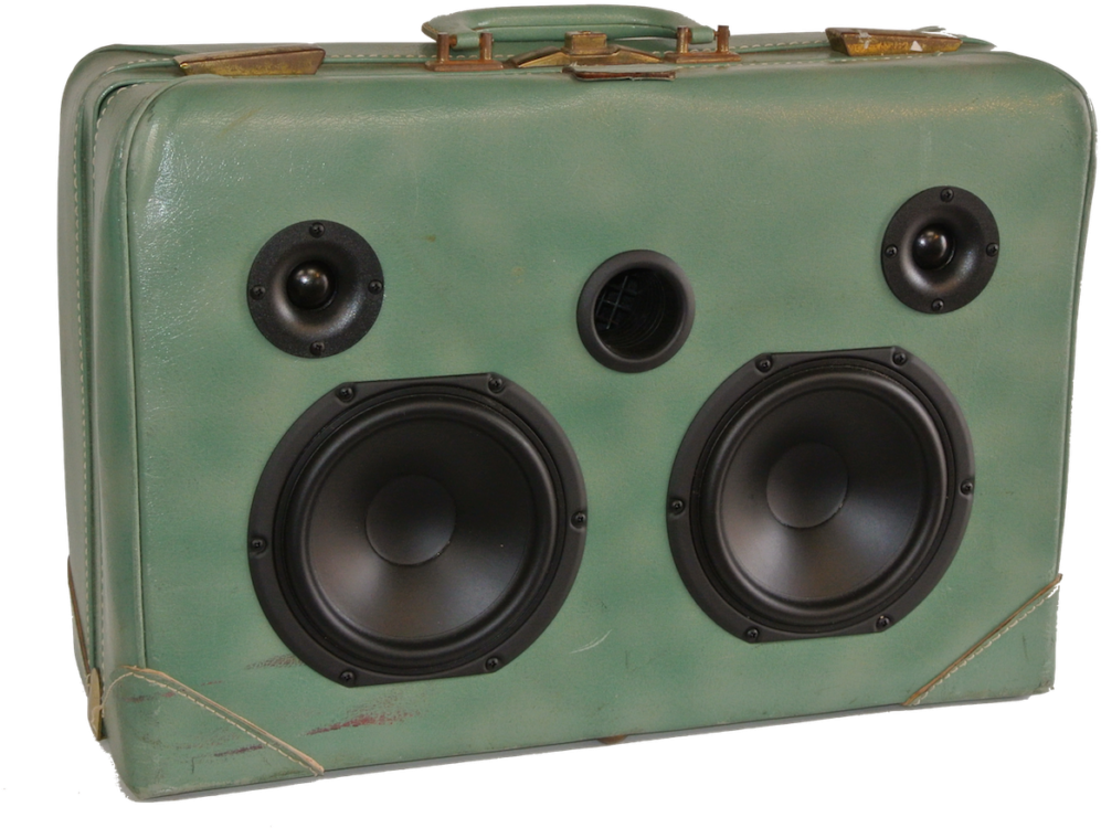 The Sonic Suitcase - Subwoofer (1024x877), Png Download