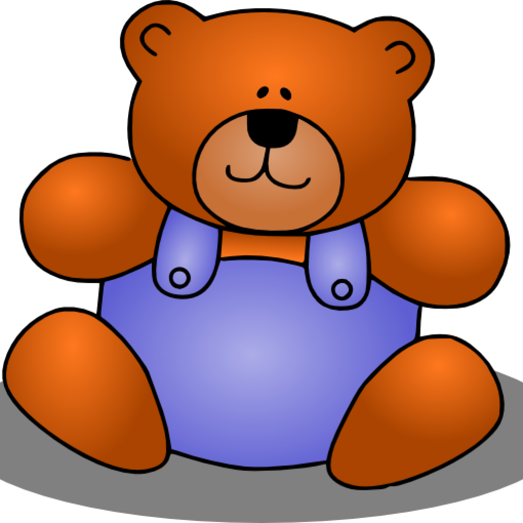 Teddy Bear Clip Art Teddy Bear Clip Art At Clker Vector - Mini Teddy Bear Cartoon (1024x1024), Png Download
