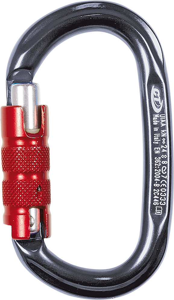Climbing Technology Pillar Tg Oval Carabiner - Mosqueton Oval Automatico (1024x1024), Png Download