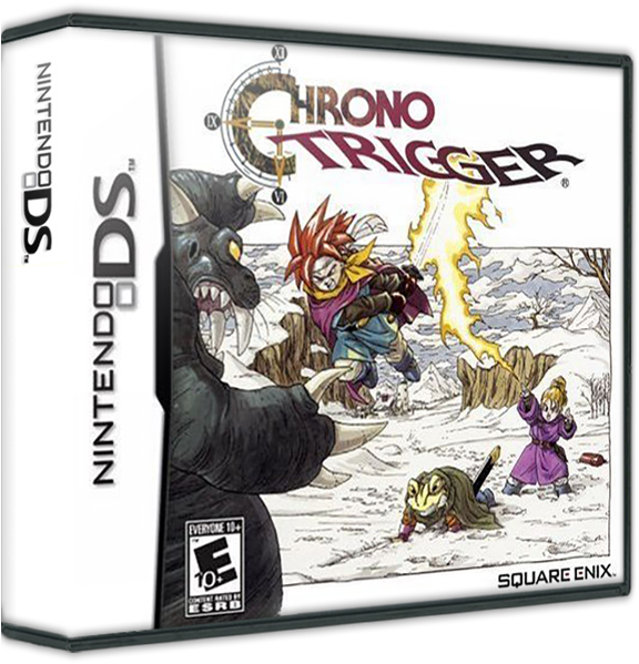 Chrono Trigger - Chrono Trigger Ds Rom (587x598), Png Download