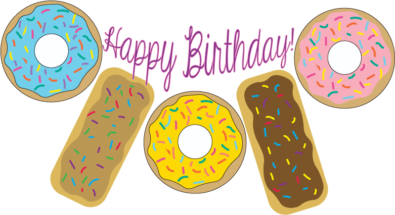 Donut Printables - Donas Imprimibles Gratis (780x434), Png Download