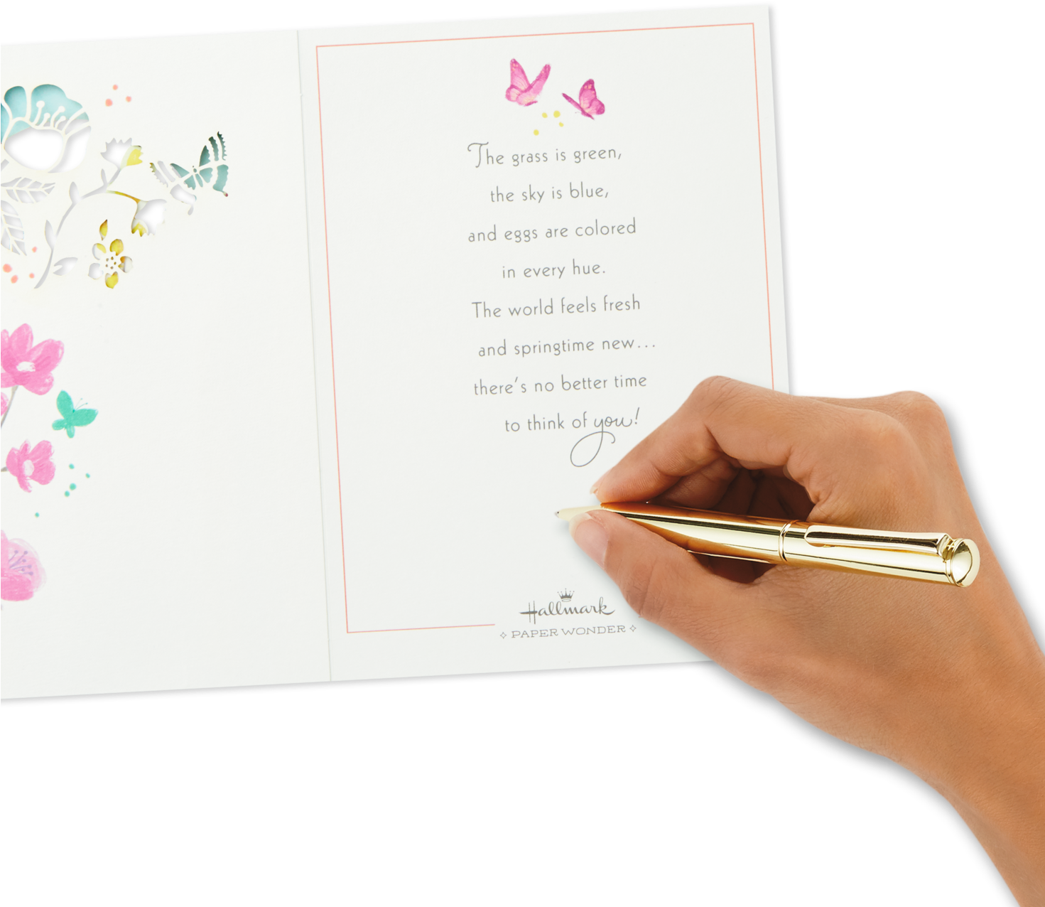 Welcome Easter Pop Up Shadow Box Easter Card - Document (1470x1470), Png Download