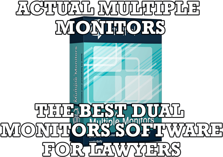 Actual Multiple Monitors As The Best Dual Monitor Software - Jääkiekko Logot (800x548), Png Download