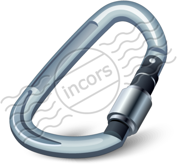 Carabiner Image - Carabiner (600x600), Png Download