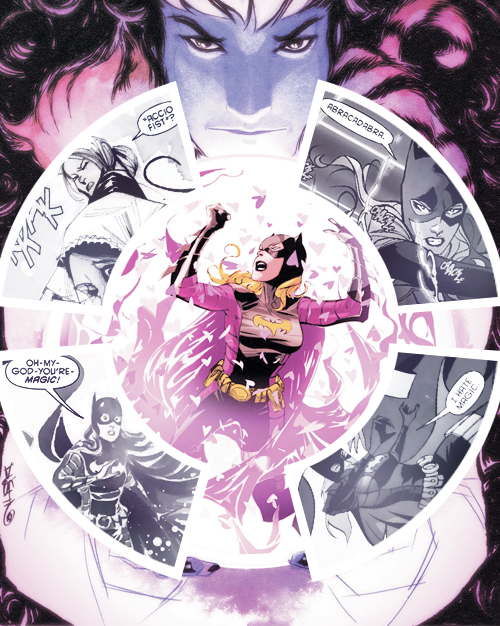 One Graphic Per Issue → Batgirl - Klarion The Witch Boy (500x626), Png Download