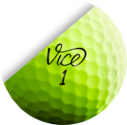 Extremely Soft, Matte Cast Urethane Cover With S2tg - Vice Golf (650x631), Png Download
