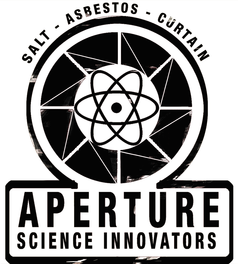 Aperturelogo1940 - Portal 2 Old Aperture Logo (922x1053), Png Download