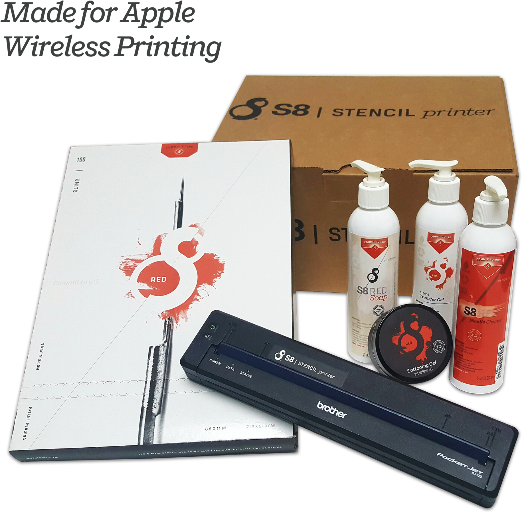S8 Stencil Printer - Printer (2048x2048), Png Download