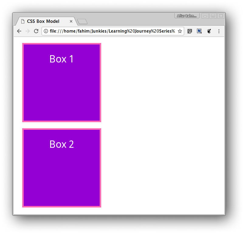Two Boxes With Margin In Between - Css Box (803x768), Png Download