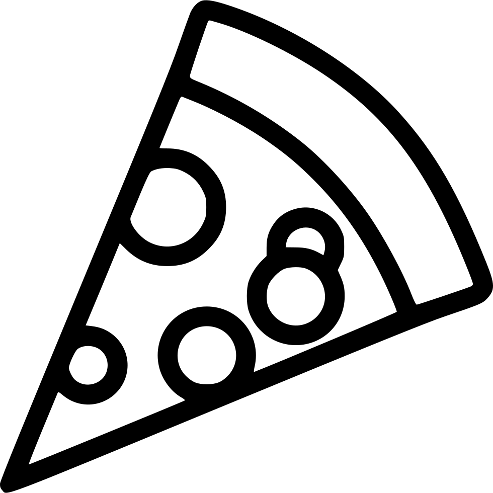 Pizza Icon Png - Pizza Icon (980x980), Png Download