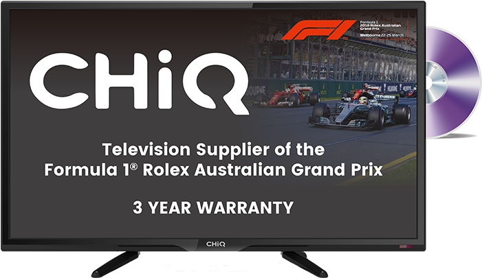 H3 24″ Hd Tv/dvd Combo - Chiq Tv (700x480), Png Download