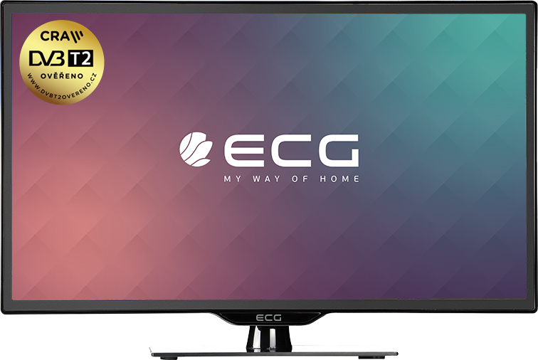 Led Tv Your Way - Ecg 40 Led Tv (756x506), Png Download