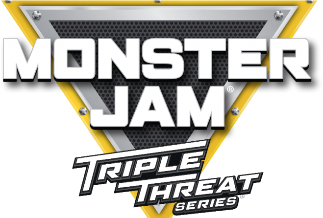 Monster Jam® Triple Threat Series Coming To Amway *discount - Monster Jam (800x445), Png Download