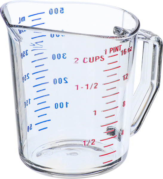 Camwear Measuring Cup - Jug (546x599), Png Download