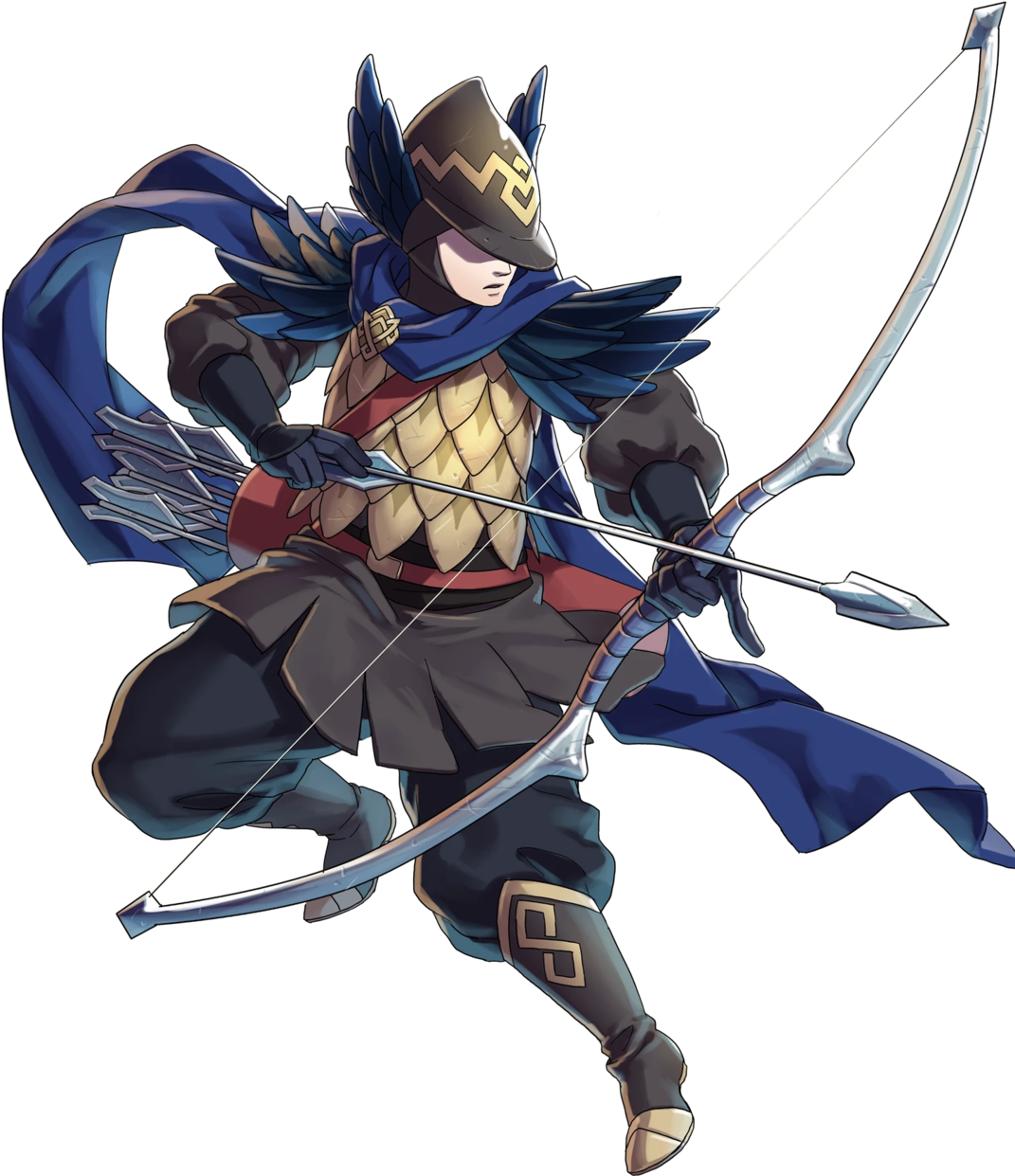 Bow Fighter Feh (1200x1368), Png Download