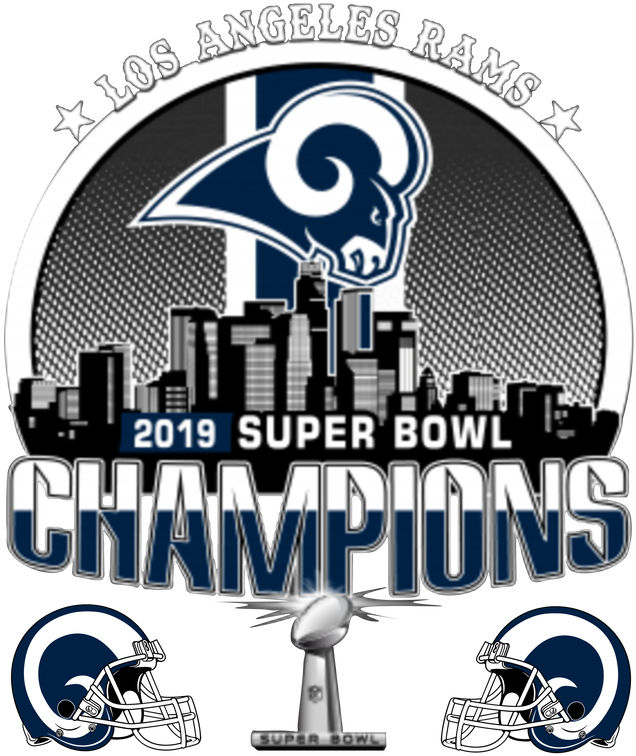 Our La Rams Super Bowl Champions Shop Has Limited Edition - Graphic Design (839x800), Png Download