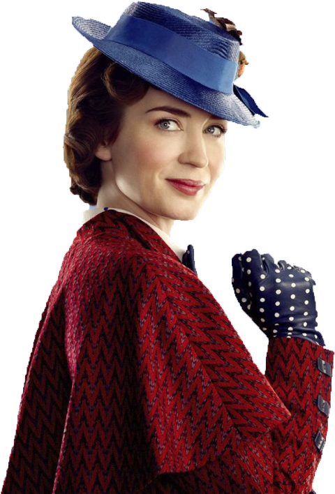 Mary Poppins Returns Costume (480x708), Png Download
