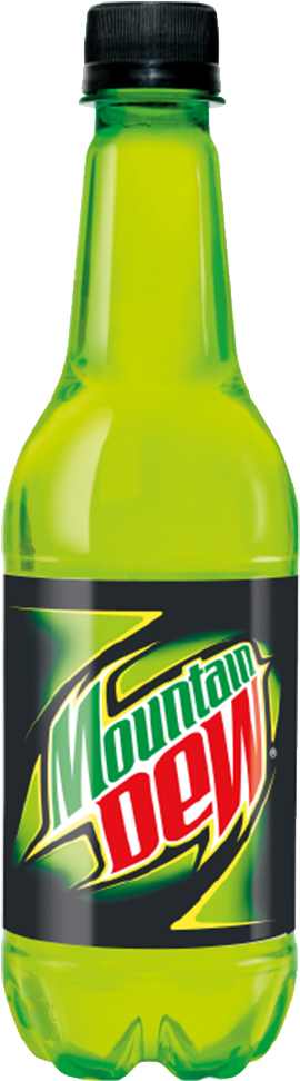 Mountain Dew - Mountain Dew Bottle Png (628x1005), Png Download