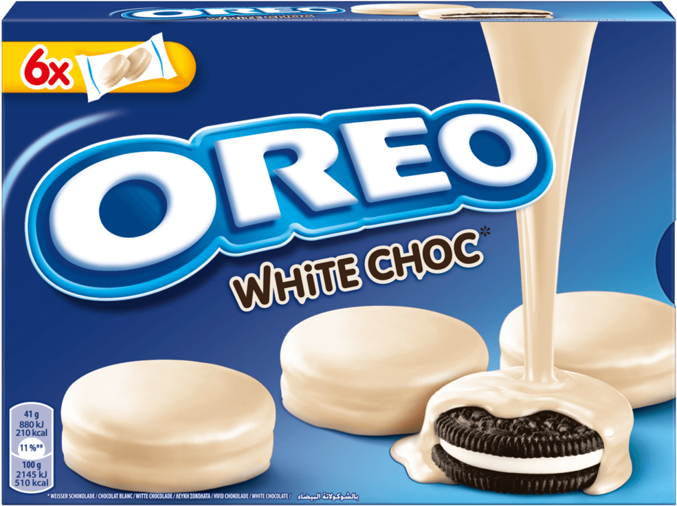 Oreos Covered In White Chocolate (1024x1024), Png Download