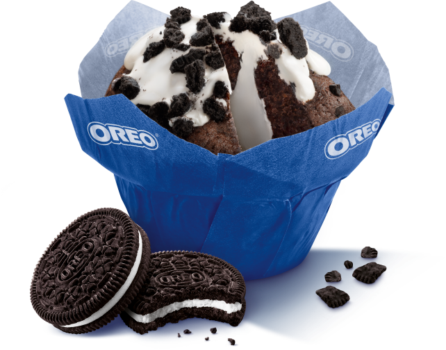 Oreo Muffin (642x504), Png Download