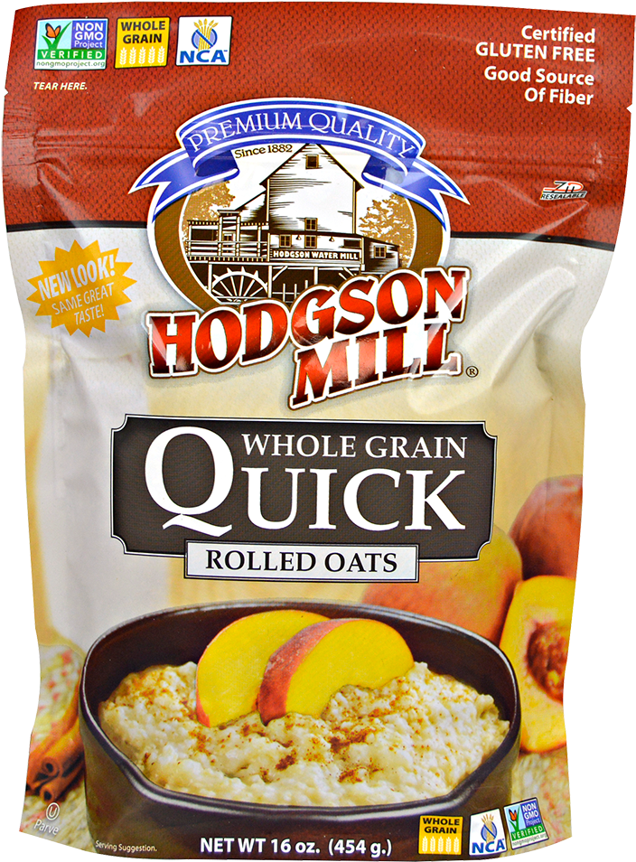 Gluten Free Quick Rolled Oats - Breakfast Cereal (1000x1000), Png Download
