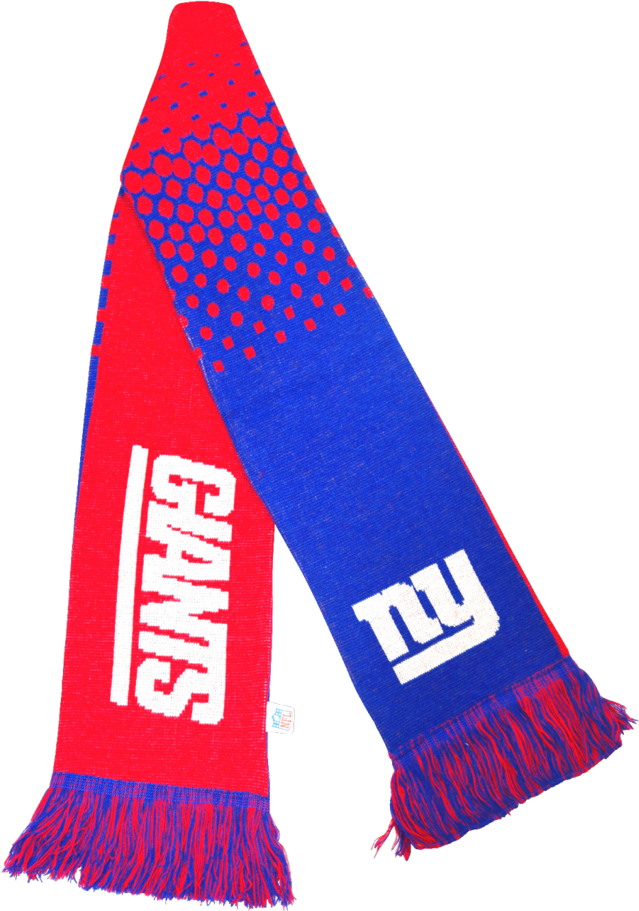 Nfl New York Giants Scarf - Logos And Uniforms Of The New York Giants (937x1500), Png Download