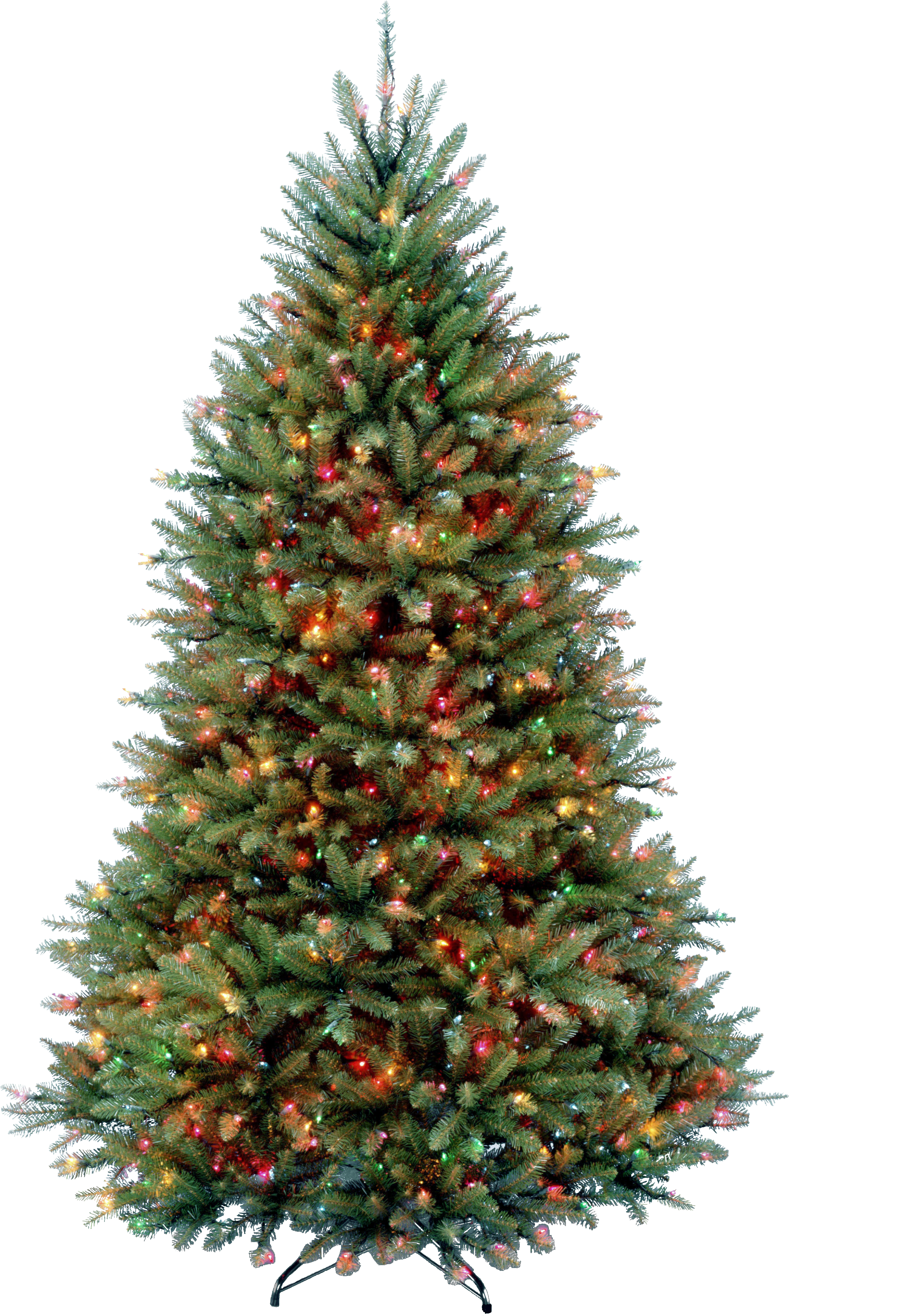 Pre Lit Christmas Tree (3017x4083), Png Download