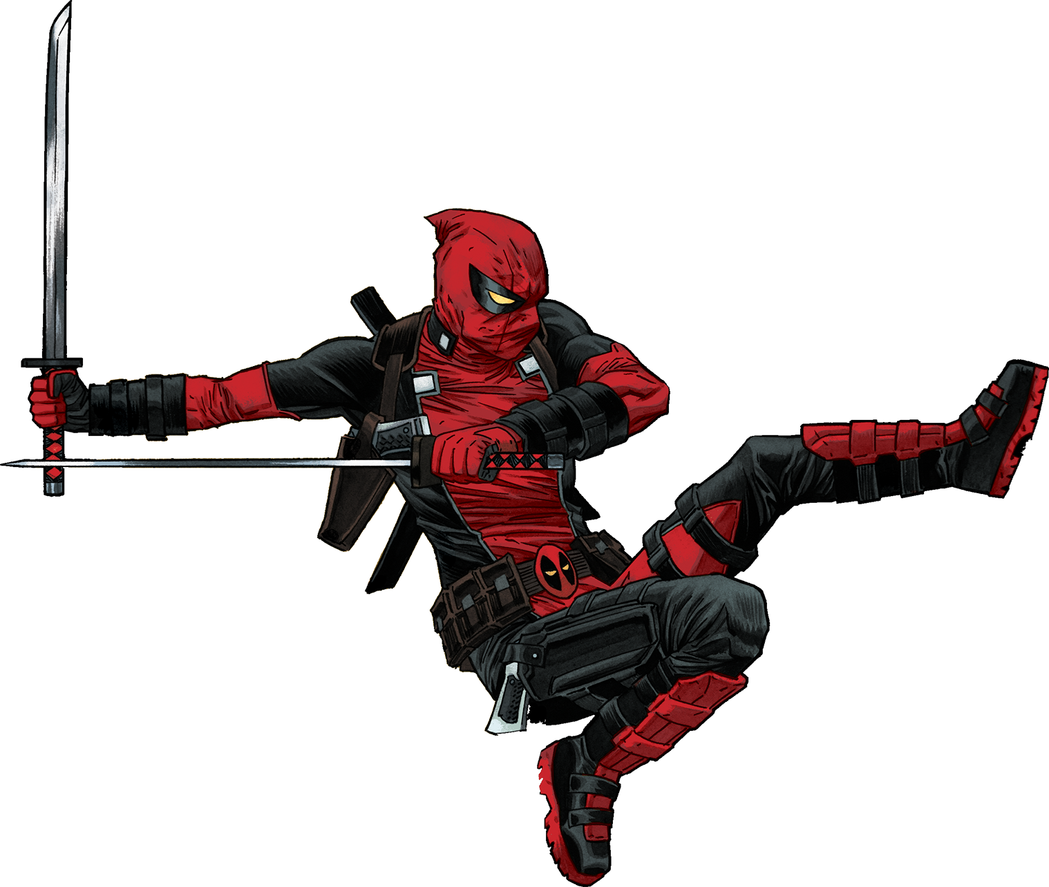 Deadpool Laptop Skins - Deadpool (1518x1284), Png Download