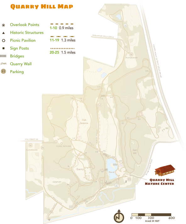 Trail This Short Path Leads Hikers Along Silver Creek - Plan (602x751), Png Download