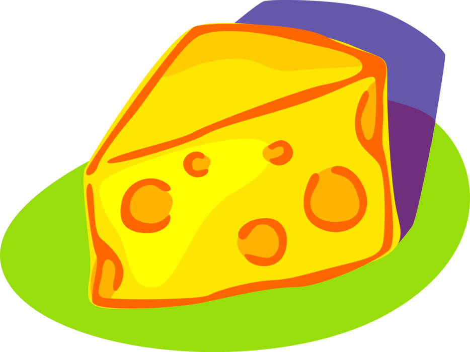 Graphic Freeuse Swiss Emmental With Holes Image Illustration - Very Hungry Caterpillar Swiss Cheese (934x700), Png Download