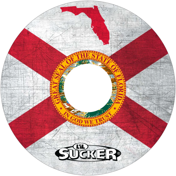 L'il Sucker L'il Floridian - Bandera De Florida Usa (620x620), Png Download