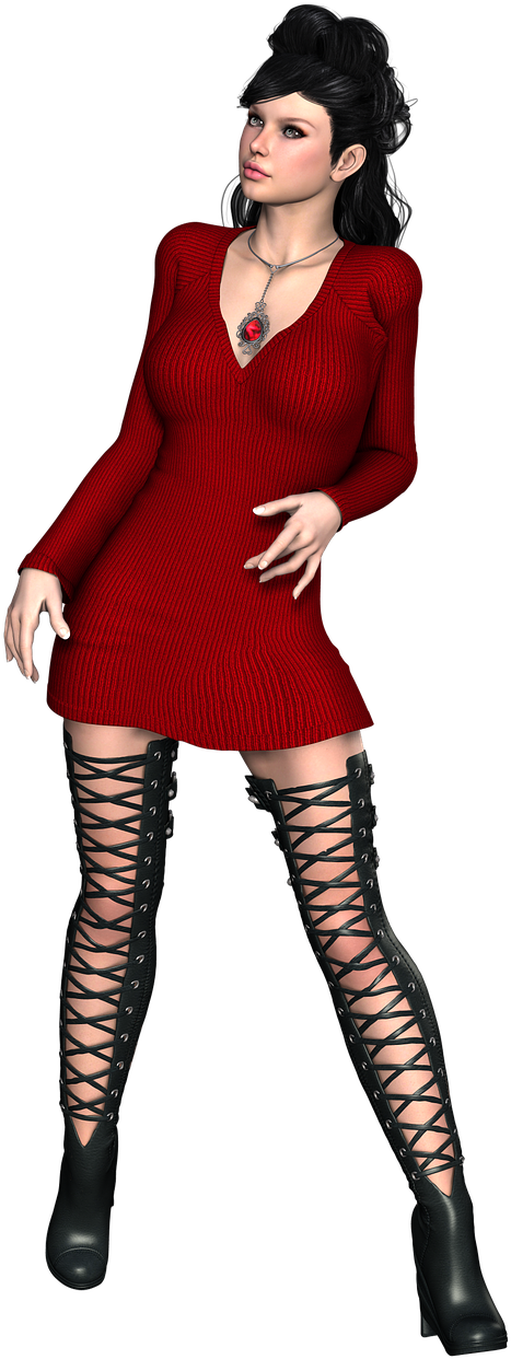 Girl Fashion Sexy - Tights (698x1280), Png Download