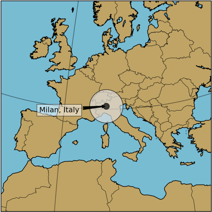 Ortho Zoom Example - Map Of Europe Black And White No Names (1000x857), Png Download