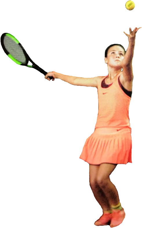 Maria Juaçaba - Soft Tennis (558x830), Png Download