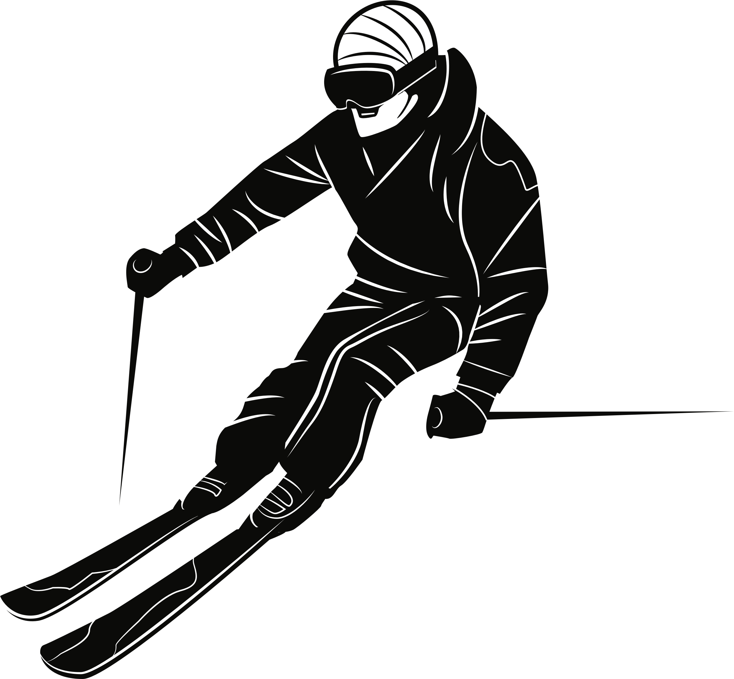Big Image - Downhill (2389x2209), Png Download