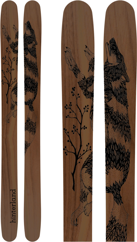 American Made Skis (1000x1000), Png Download