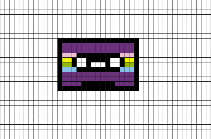 Loading Seems To Be Taking A While - Рисунки По Клеточкам Маленькие (880x581), Png Download
