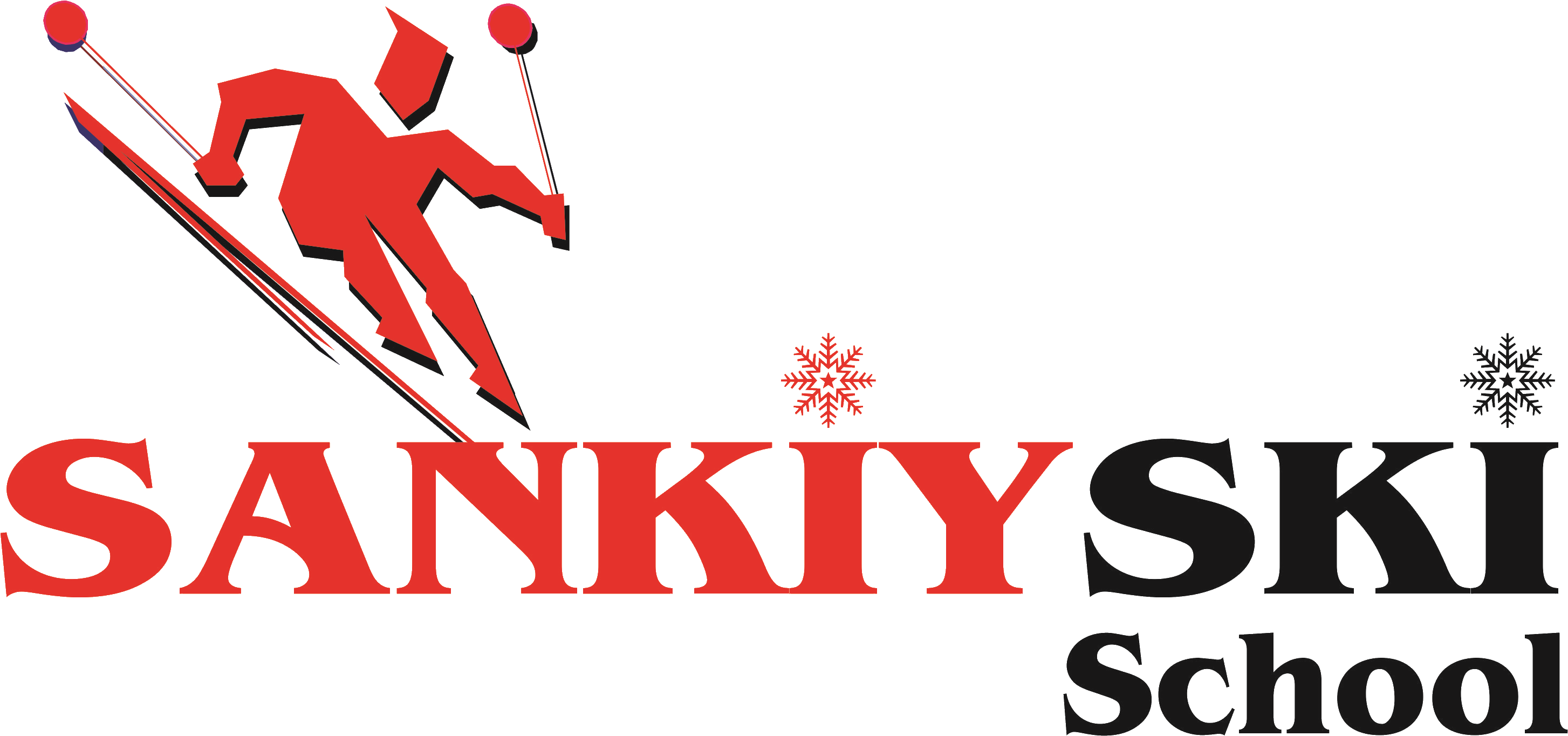 Skier Stops (3093x1487), Png Download