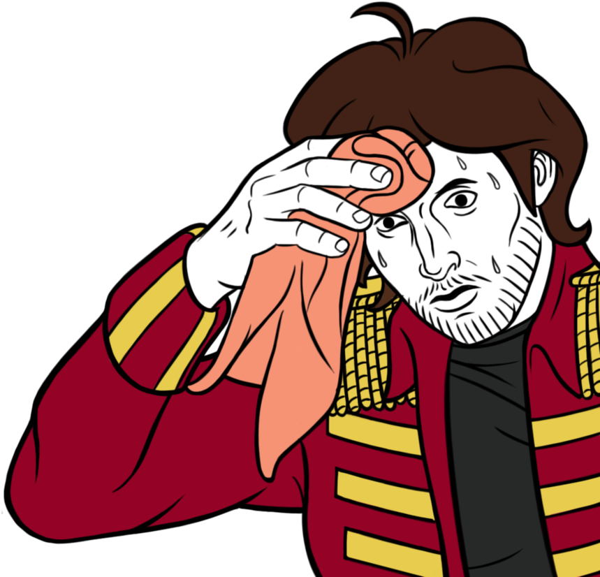 Bob Lennon Png - Sweating Towel Guy Png (886x902), Png Download