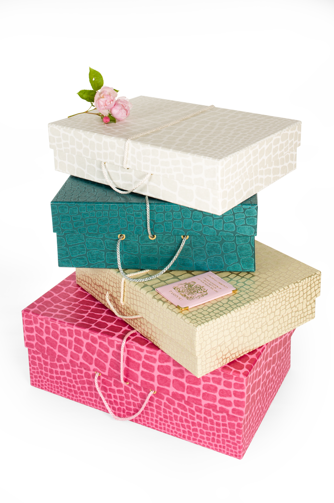 Wedding Travel Boxes In Babylon Designs - Storage Basket (681x1023), Png Download