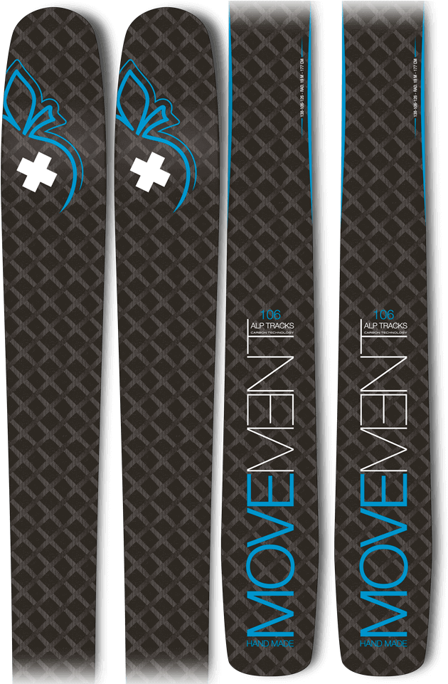 Skis Movement Alp Tracks - Ski Binding (660x960), Png Download