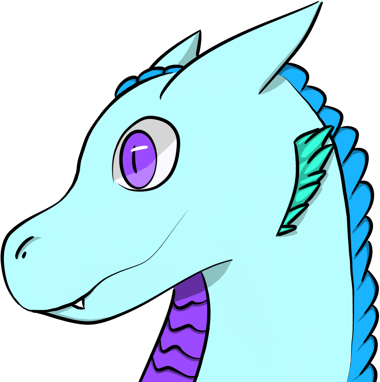 Cute Dragon - Cartoon (1000x800), Png Download
