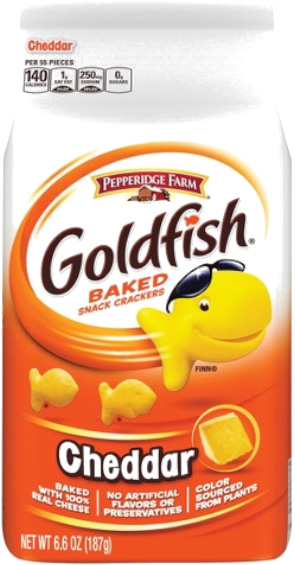 Pepperidge Farm Goldfish (600x600), Png Download