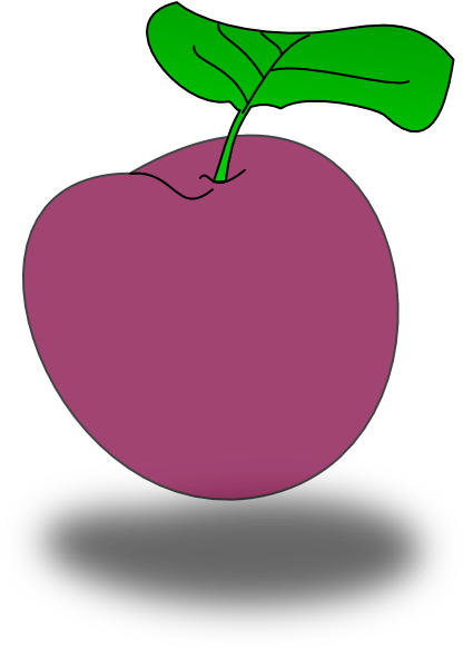 Original Png Clip Art File Plum Svg Images Downloading (564x595), Png Download