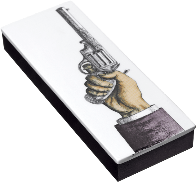 Incense Box Pistola - Revolver (800x800), Png Download