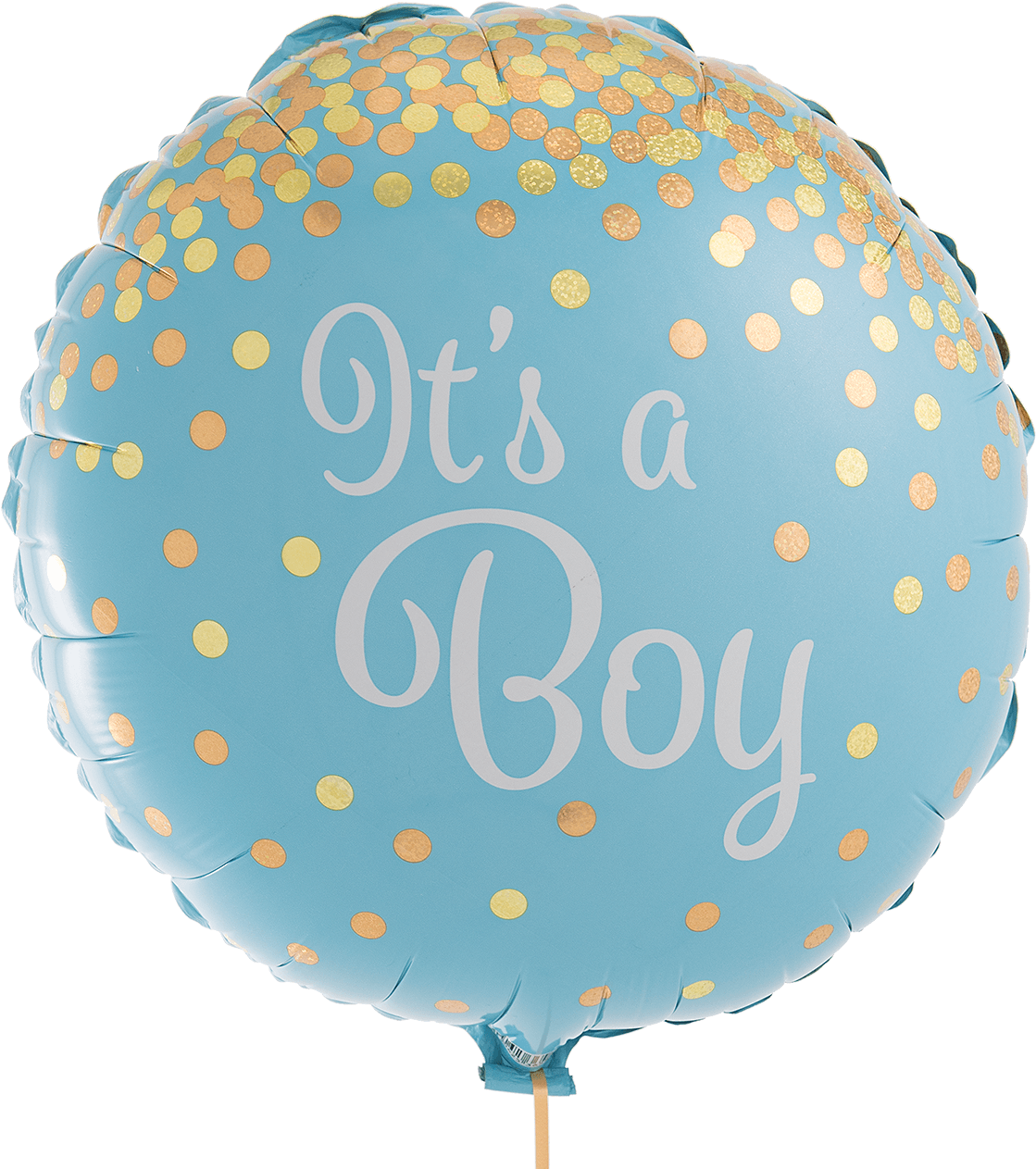 Glittering Its A Boy - Balloon (1400x1400), Png Download