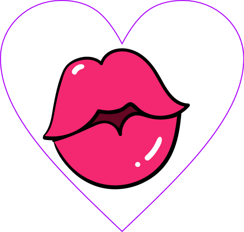 Besos Sticker - Demet Özdemir (1024x976), Png Download