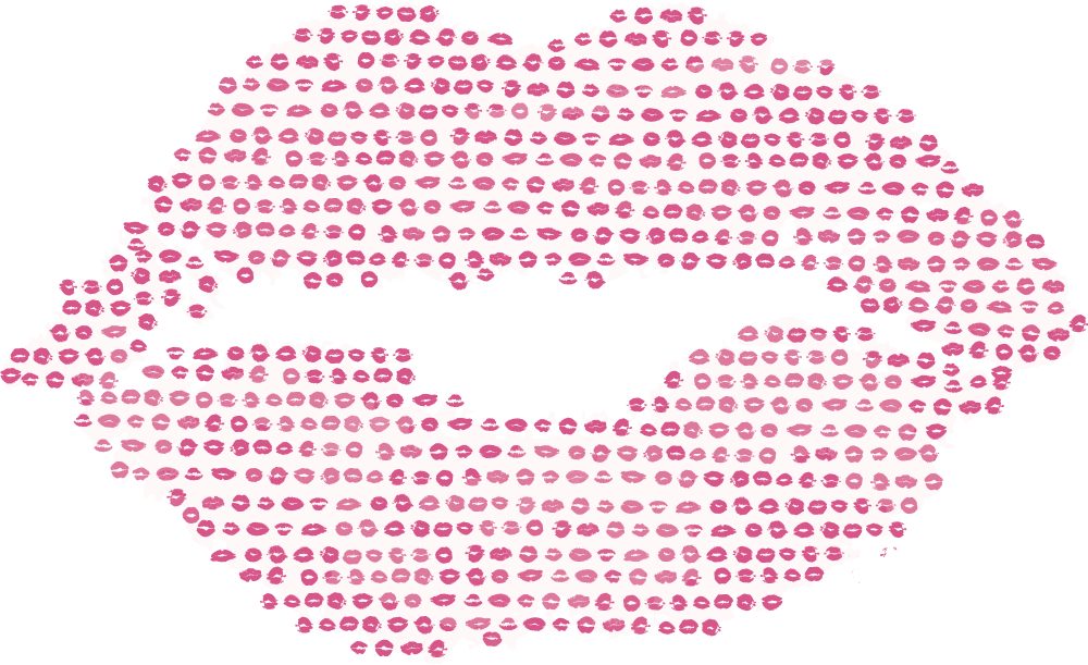 Mural De Besos De Nivea - Colorfulness (1000x611), Png Download