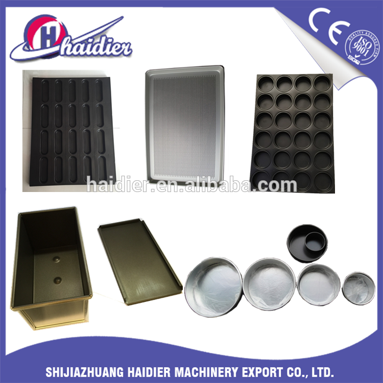 Round / Square Bread Baking Pan Teflon Hamburger Pan/ - Conveyor Belt Pizza Oven (750x750), Png Download