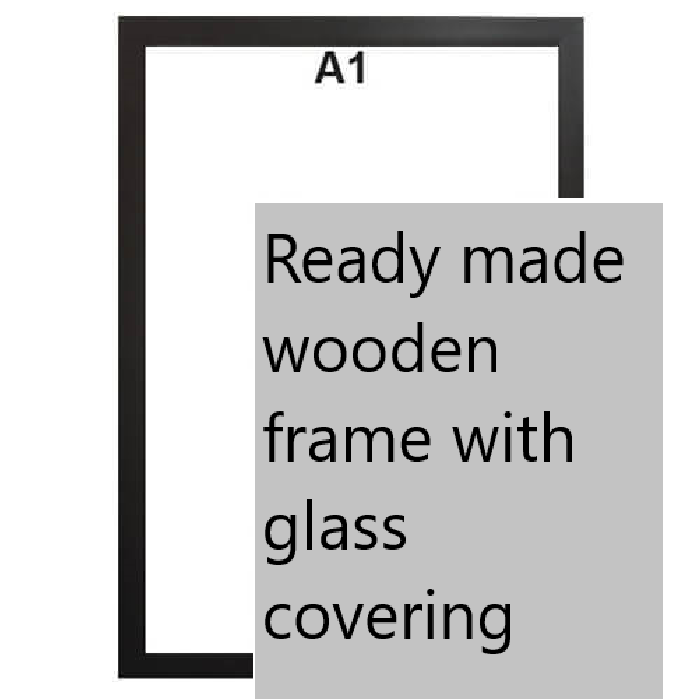 Black A1 Wooden Frame - Windows 7 Advertisement (2000x1000), Png Download